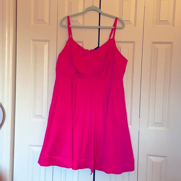 torrid Dresses & Skirts - Torrid 22 hot pink/Barbie pink dress w/pockets